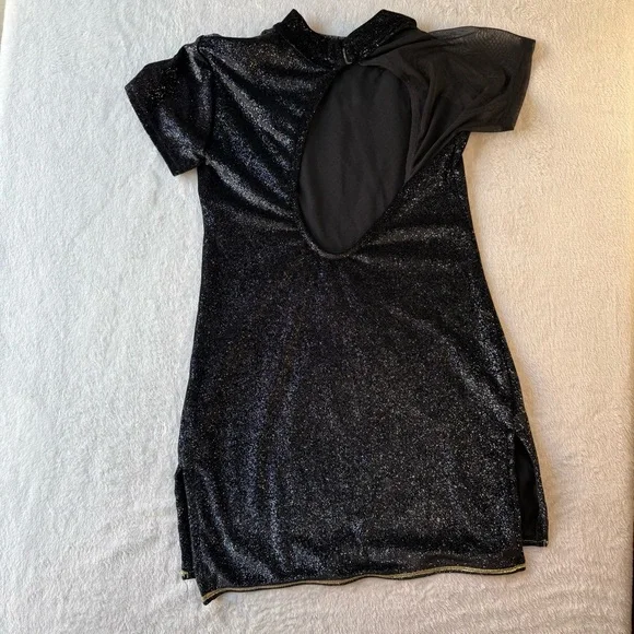 Black and Gold Dance Dress - Picture 13 of 13